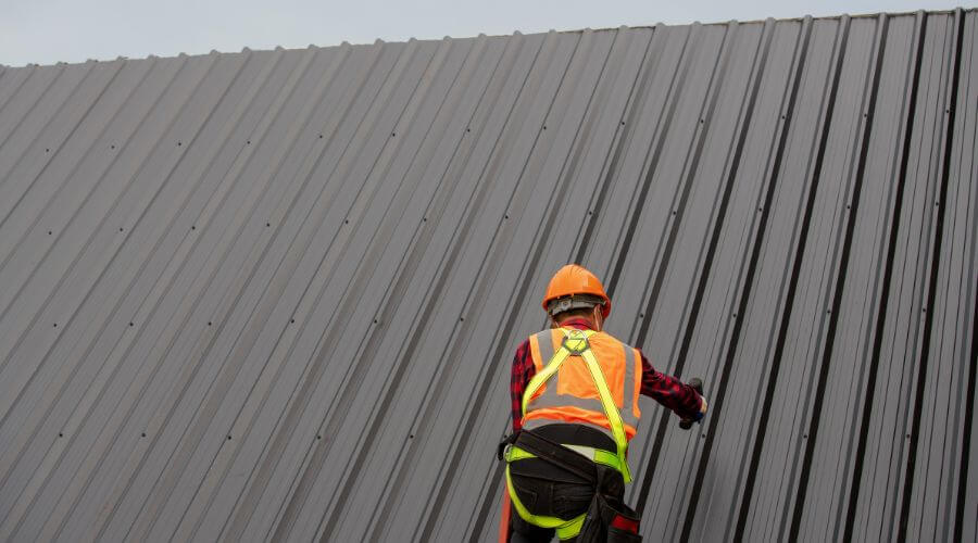 Professional metal roof installation services in Chicora, PA